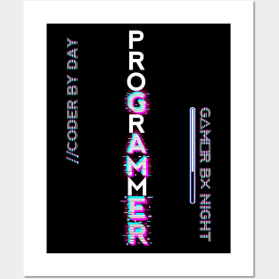 Programmer and gamer Posters and Art